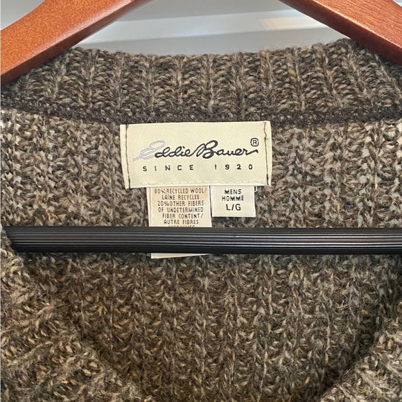 Eddie Bauer - Recycled Wool Crewneck Sweater (L) - Picture 4 of 6